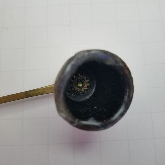 Vintage Coppercraft Guild Double Taper 10" Candle Holder Copper Brass & Snuffer - Picture 3 of 9